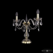 Настольная лампа Bohemia Ivele Crystal 1406 1406L/2/141-39 G