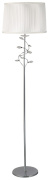 378-105-01 Торшер, SvetResurs, chrome, white, E27 1*60W