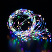 Гирлянда нить роса Eurosvet 400-009 мульти 10м IP20