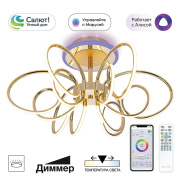 Потолочная светодиодная люстра Citilux Salma Smart CL224A162