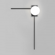 Настенный светильник Eurosvet Fredo 40034/1 черный жемчуг