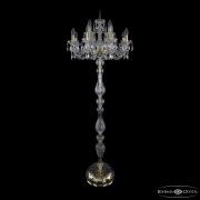 Торшер Bohemia Ivele Crystal 1402 1402T1/8+4/195-165 G