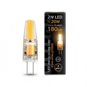 Gauss LED lamp G4 12V 2W silicone 2700K 10*38mm AL207707102