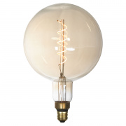 Лампа светодиодная Е27 4W 2200K янтарная Lussole EDISSON GF-L-2108