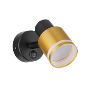 Спот Citilux Bruno поворотный Чёрный+Бронза CL565514