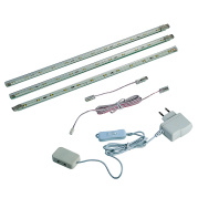 357016 NT09 416 пластик Накладной светильник, набор из 3-х шт. 3LED 3*4W 220V TERMO