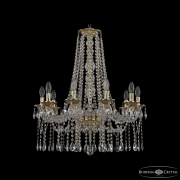 Подвесная люстра Bohemia Ivele Crystal 1613 16113/10/240/h-75 G