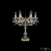 Настольная лампа Bohemia Ivele Crystal 1402 1402L/6/141-47 G