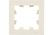 Рамка 1-п бежевый Systeme Electric AtlasDesign ATN000201