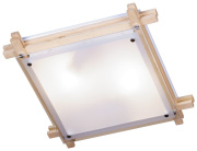 606-712-02 Светильник потолочный, SvetResurs, white wood, Е27 2*40W
