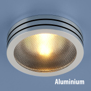 Точечный светильник из алюминия Elektrostandard 5153 MR16 CH/BK хром/черный 4690389056000
