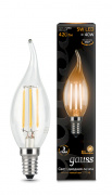 Лампа Gauss LED Filament Candle tailed E14 5W 2700K 104801105