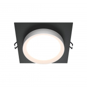 Встраиваемый светильник Hoop GX53 1x15Вт Maytoni Technical DL086-GX53-SQ-BW