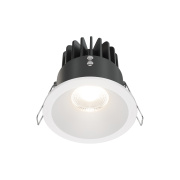 Встраиваемый светильник Zoom 4000K 1x12Вт IP65 Maytoni Technical DL034-L12W4K-W