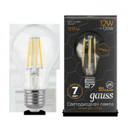 Лампа Gauss LED Filament Graphene A60 E27 12W 2700К 102802112