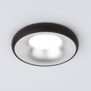 Встраиваемый точечный светильник 118 MR16 серебро/черный Elektrostandard Void 4690389168949