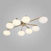 Потолочный светильник Eurosvet Opaline 70220/8 латунь