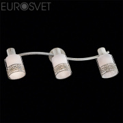 Спот Eurosvet Silvia 20025/3 белый с золотом
