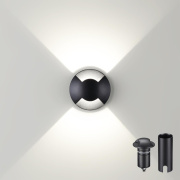 Встраиваемый грунтовый светильник Odeon Light Wald 6662/2GL