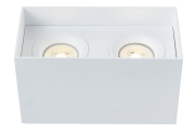 Потолочный светильник Slim GU10 2x50Вт Maytoni Technical C015CL-02W