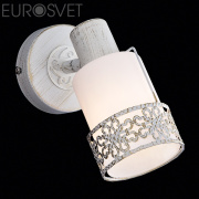 Спот Eurosvet Silvia 20025/1 белый с золотом