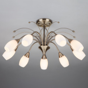 Потолочная люстра Eurosvet Ginevra 22080/9 античная бронза