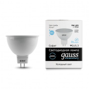 Лампа Gauss LED Elementary MR16 GU5.3 9W 6500K 13539