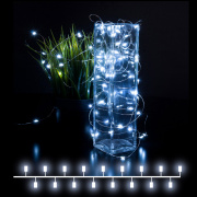 Гирлянда нить "Роса" Eurosvet 400-007 белый 5м IP20