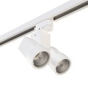 Трековый светильник с однофазным адаптером Lightstar Illumo X2 A1T051036