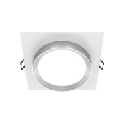 Встраиваемый светильник Hoop GX53 1x15Вт Maytoni Technical DL086-GX53-SQ-WS