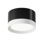 Потолочный светильник Hoop GX53 1x15Вт Maytoni Technical C086CL-GX53-SRD-BW