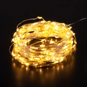 Гирлянда нить роса Eurosvet 400-009 теплый белый 10м IP20
