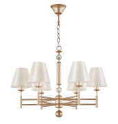 Подвесная люстра Crystal Lux FLAVIO SP6 GOLD