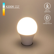 Светодиодная лампа Classic LED D 10W 4200K E27 А60 с датчиком освещенности и движения BLE2761 Elektr