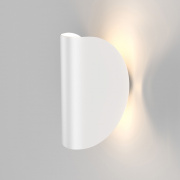 Уличный настенный светодиодный светильник Taco IP54 1632 TECHNO LED белый Elektrostandard 4690389167