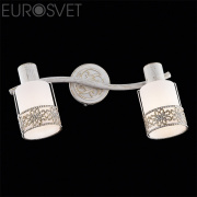 Спот Eurosvet Silvia 20025/2 белый с золотом