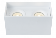 Потолочный светильник Slim GU10 2x50Вт Maytoni Technical C015CL-02W