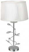 378-104-01 Настольная лампа, SvetResurs, chrome, white, E27 1*60W
