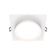 Встраиваемый светильник Hoop GX53 1x15Вт Maytoni Technical DL086-GX53-SQ-W