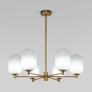 Потолочная люстра Eurosvet Loona 60161/6 латунь