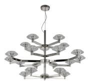 Подвесная люстра Crystal Lux REBECA SP5+10+5 NICKEL