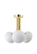 Подвесной светильник Crystal Lux ALICIA SP3 GOLD/WHITE