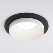 Встраиваемый точечный светильник 114 MR16 белый/черный Elektrostandard Solar 4690389168994
