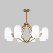 Потолочная люстра Eurosvet Bambola 60157/8 латунь