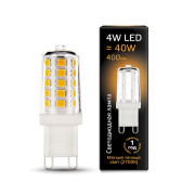 Лампа Gauss LED G9 AC185-265V 4W 2700K 107309104