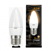 Лампа Gauss LED Candle E27 9.5W 3000К 103102110