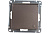 Розетка 1-я с заземлением с крышкой IP20 шампань Systeme Electric ATLAS DESIGN ATN000546