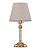 Настольная лампа Crystal Lux CAMILA LG1 GOLD