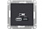 Розетка 2-я USB A+C 5В/2.4A карбон Systeme Electric AtlasDesign ATN001039