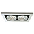 Встраиваемый светильник Arte Lamp Cardani Medio A5930PL-2SI